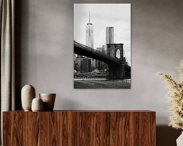 new york city ... brooklyn bridge II van Meleah Fotografie