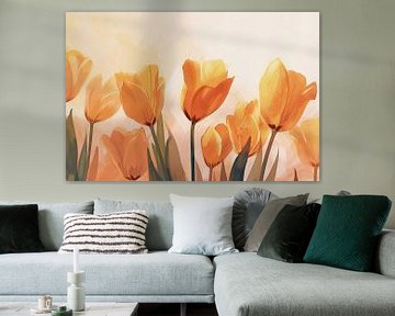 Tulips by Poster Art Shop