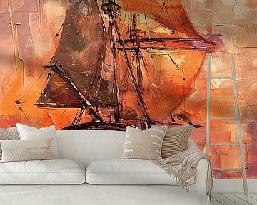 Zeilschip van Poster Art Shop