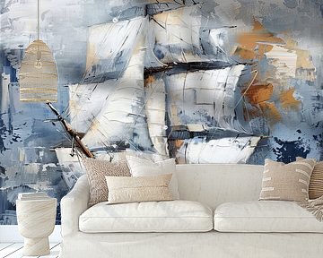 Segelschiff von Poster Art Shop