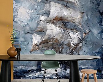 Segelschiff von Poster Art Shop