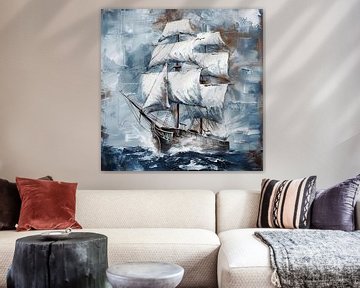 Zeilschip van Poster Art Shop