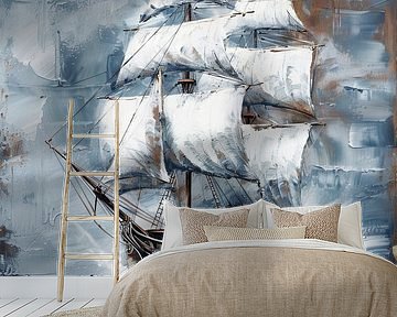 Segelschiff von Poster Art Shop