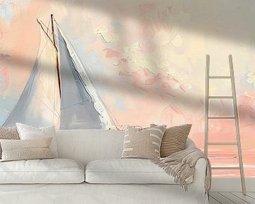 Segelboot von Poster Art Shop