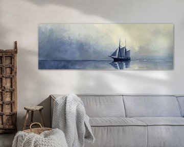 Zeilboot van Poster Art Shop