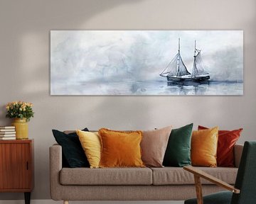 Zeilboot van Poster Art Shop