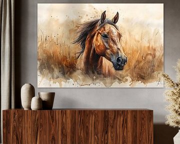 Horse sketch by PixelPrestige