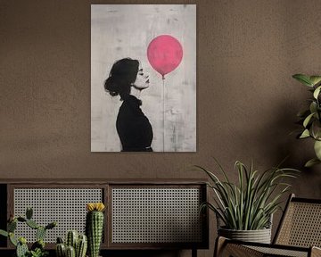 Het meisje met de roze ballon van Andreas Magnusson