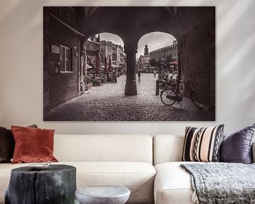 Grote Markt in Nijmegen vanuit de Kerkboog van Elianne van Turennout