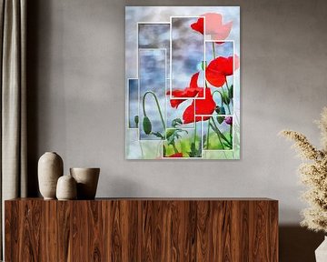 Poppy Montage by Dorothy Berry-Lound