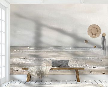 Stille Zee in Monochrome Tinten van Color Square