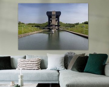 Canal du Centre en Scheepslift, België van Imladris Images