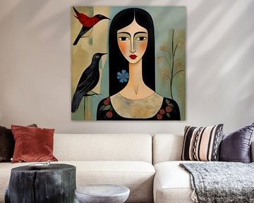 De vrouw is een tuin 1 van Georgia Chagas