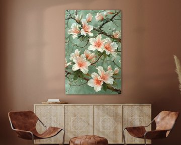 Sierlijke Bloemenpracht met Natuurlijke Elegance van Art & Soul Creations