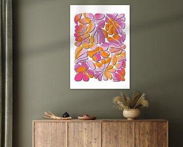 Fleurs à l'ombre des couleurs