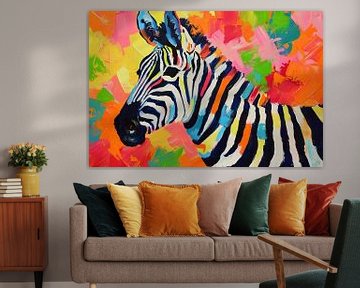 Zebra van Poster Art Shop