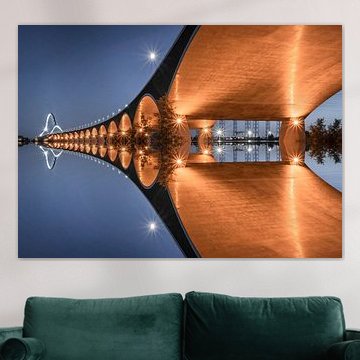The Mirrored Crossing in Nijmegen by Karsten Russ