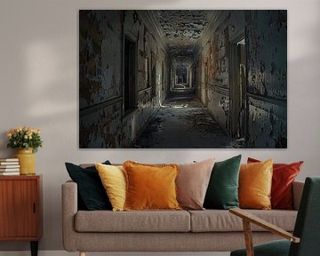 Lost Places: Hallway by Poster Art Shop