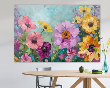 Lentebloemen van Poster Art Shop