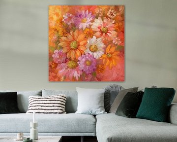 Bloemen Bloemen Lente van Poster Art Shop