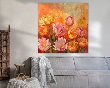 Bloemen Bloemen Lente van Poster Art Shop