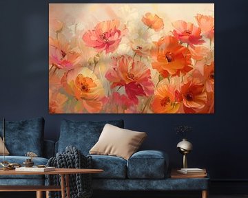 Bloemen Bloemen Lente van Poster Art Shop