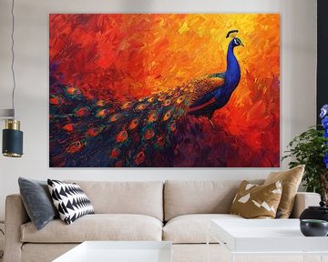 Pauw | Pauw schilderij van Poster Art Shop