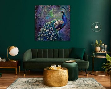 Pauw | Pauw schilderij van Poster Art Shop