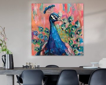 Peacock by Poster Art Shop