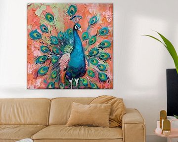 Peacock by Poster Art Shop
