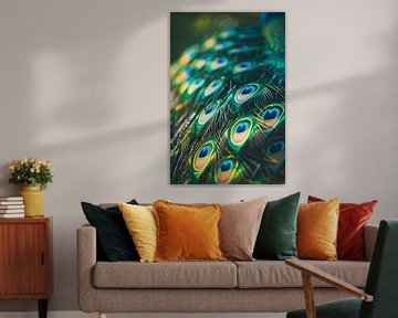 Peacock feathers by Poster Art Shop