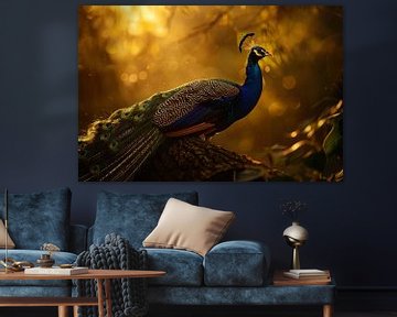 Peacock by Poster Art Shop