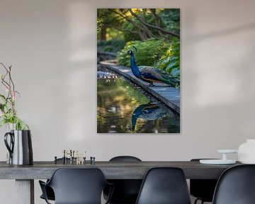 Peacock by Poster Art Shop