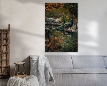 Peacock by Poster Art Shop