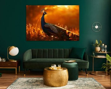 Peacock by Poster Art Shop