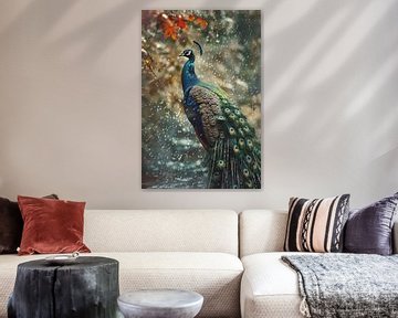 Peacock by Poster Art Shop