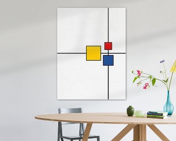 Mondriaan poster van Hilde Remerie Photography and digital art