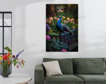 Peacock by Poster Art Shop