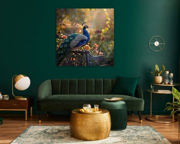 Peacock by Poster Art Shop