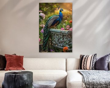 Peacock by Poster Art Shop