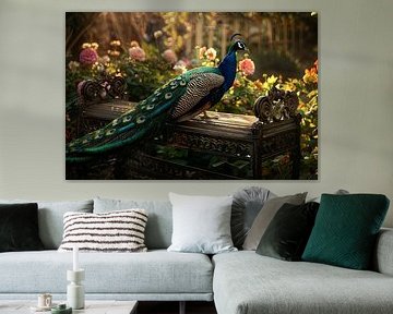 Peacock by Poster Art Shop