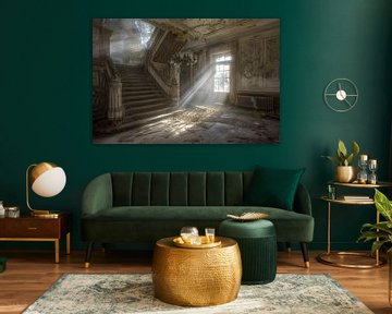 Verlaten villa van Poster Art Shop