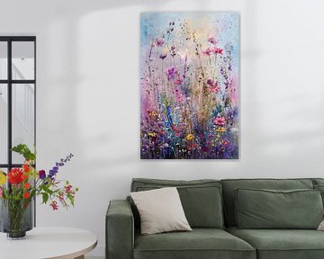 Painting Flowers by Wonderful Art