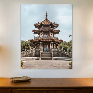 Pagode à Taipei | Taiwan | photographie de voyage
