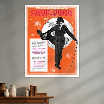 Charlie Chaplin 01 - Orange