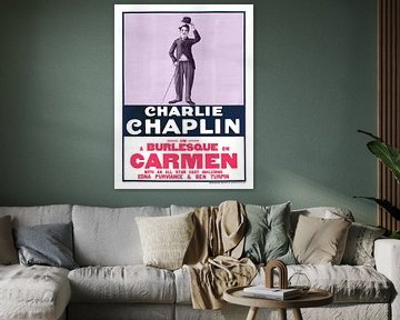 Charlie Chaplin 02 - Paars van Malou Studio