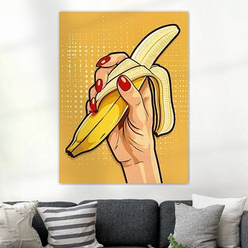 Le temps des bananes maintenant Chérie | Pop Art sur Frank Daske | Foto & Design