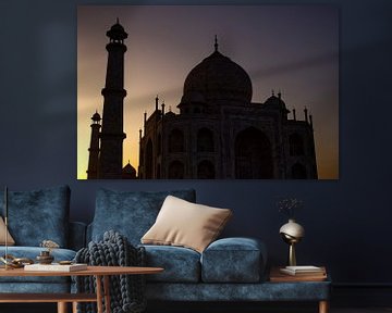 Taj Mahal - sunrise van bientje76