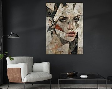 Un portrait cubiste