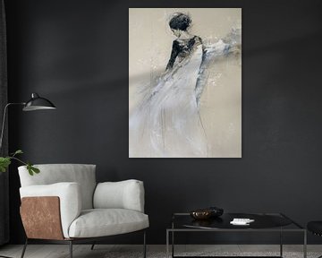 Figuratief portret van Carla Van Iersel
